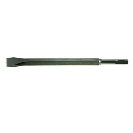 DRILLCO Tile Scaling Chisel, Imperial, Series 1850, 12 In Overall Length, 13132 In Cutting Depth, 2 In 185FCT24